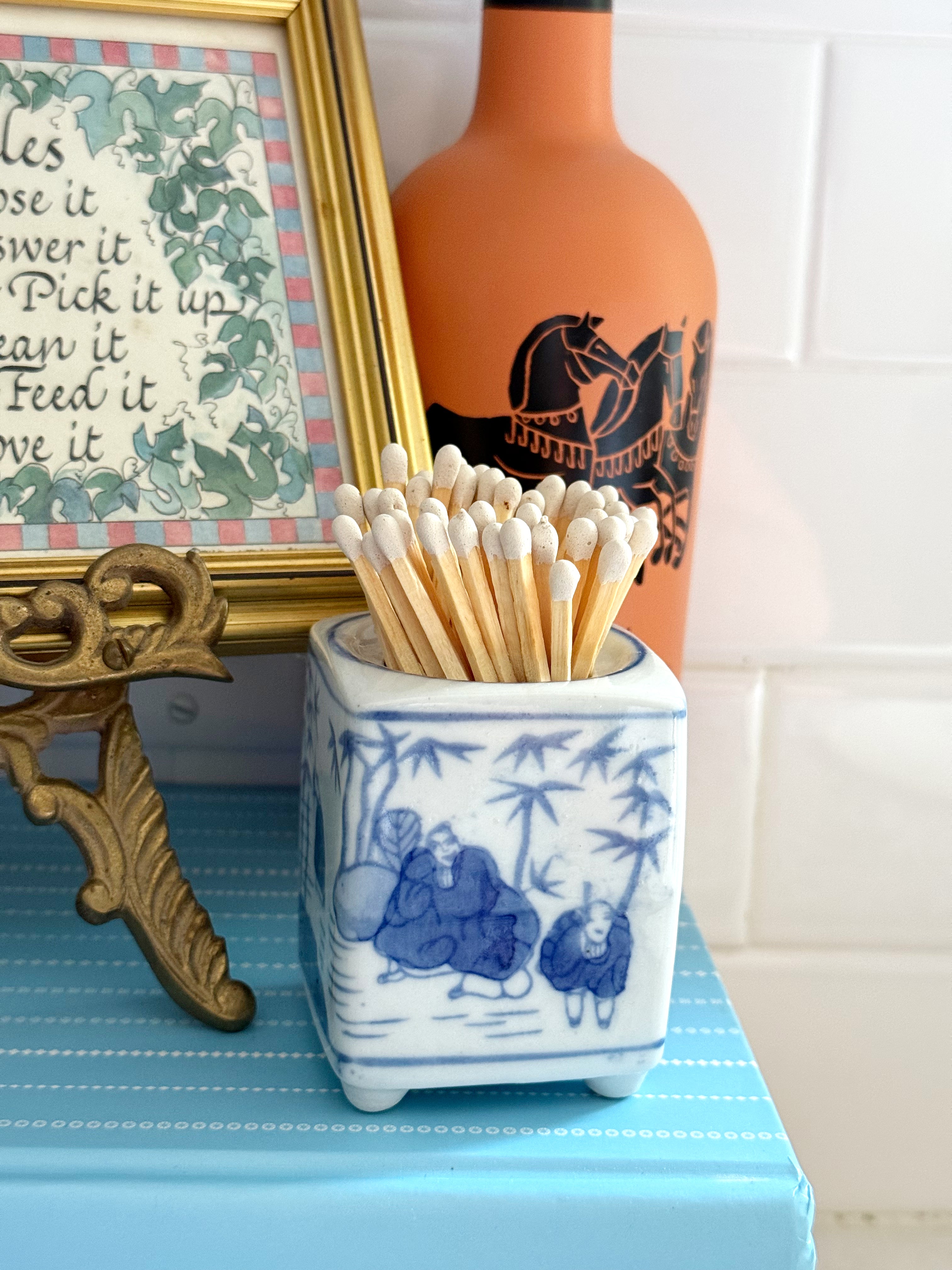 Mini Blue & White Chinese Jar