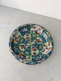Vintage Enamel Printed Bowl