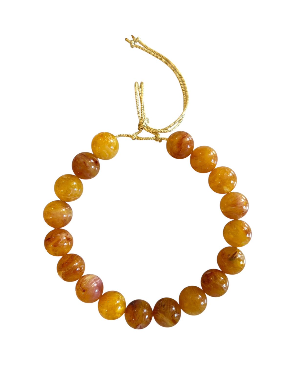 Sunset Citrine 22mm