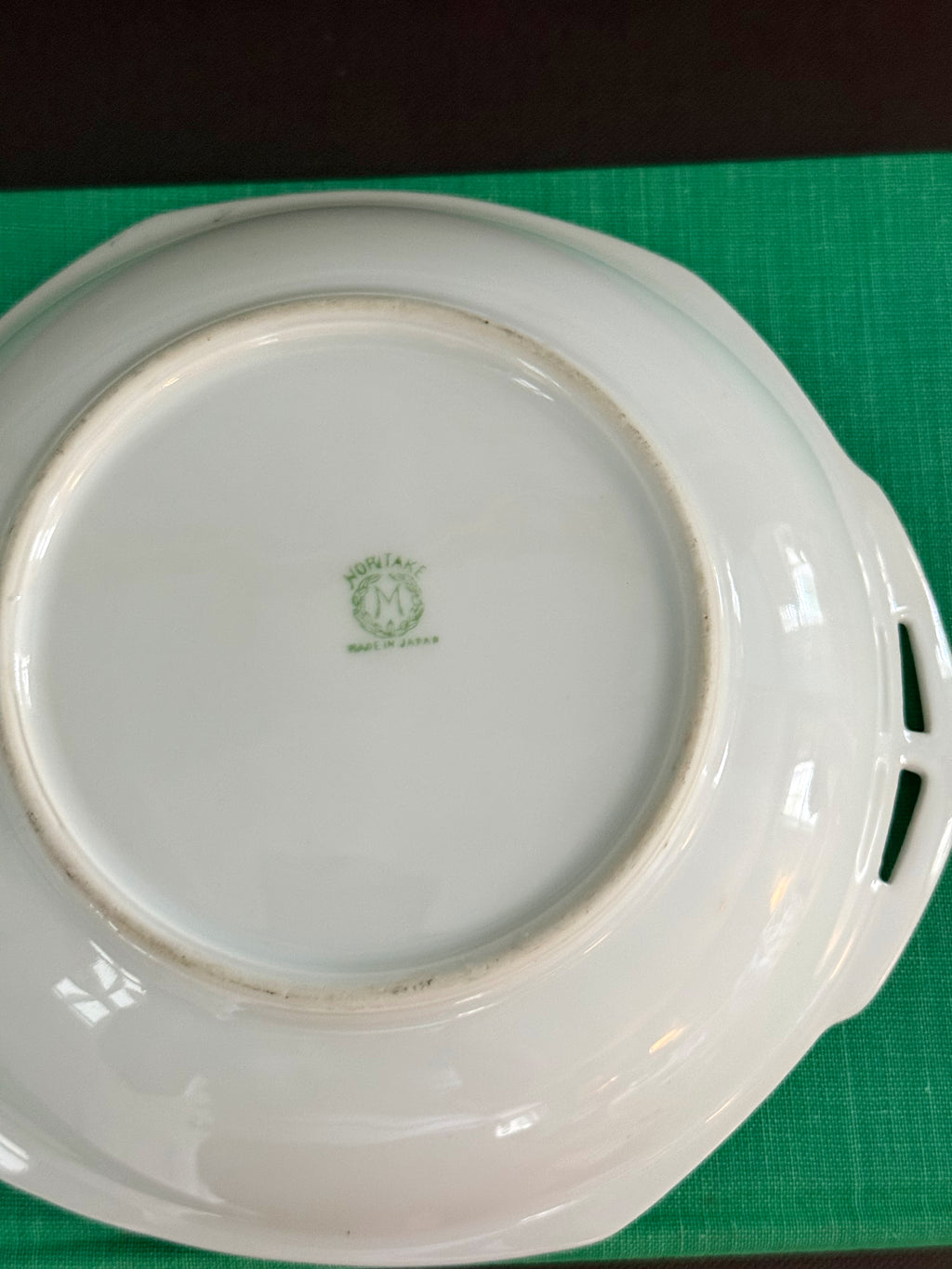 Vintage Floral Orange Small Dish
