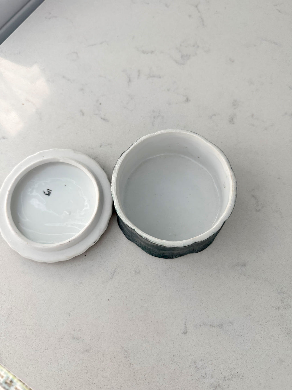 Floral Porcelain Trinket Box