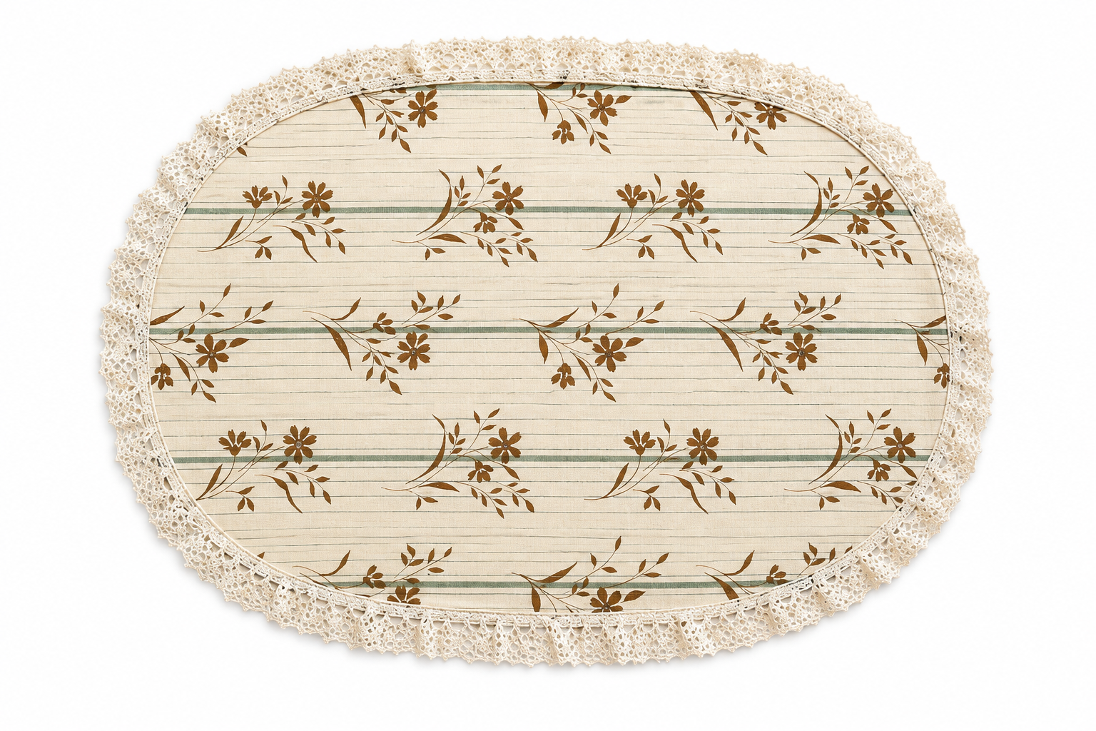 Vintage Floral Placemats - Set of 3