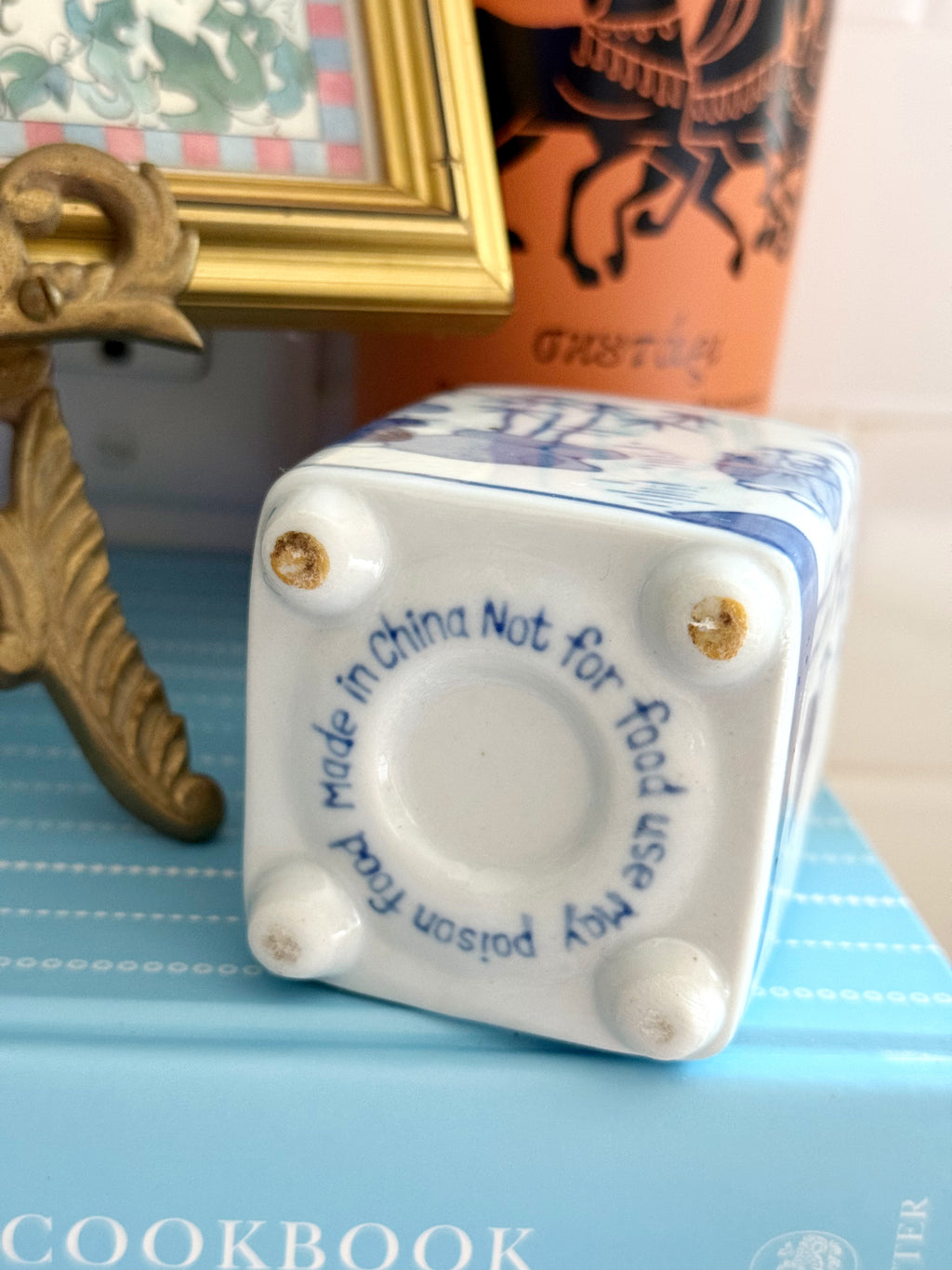 Mini Blue & White Chinese Jar