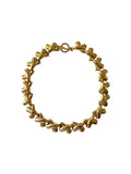 Vintage Gold Criss Cross Necklace