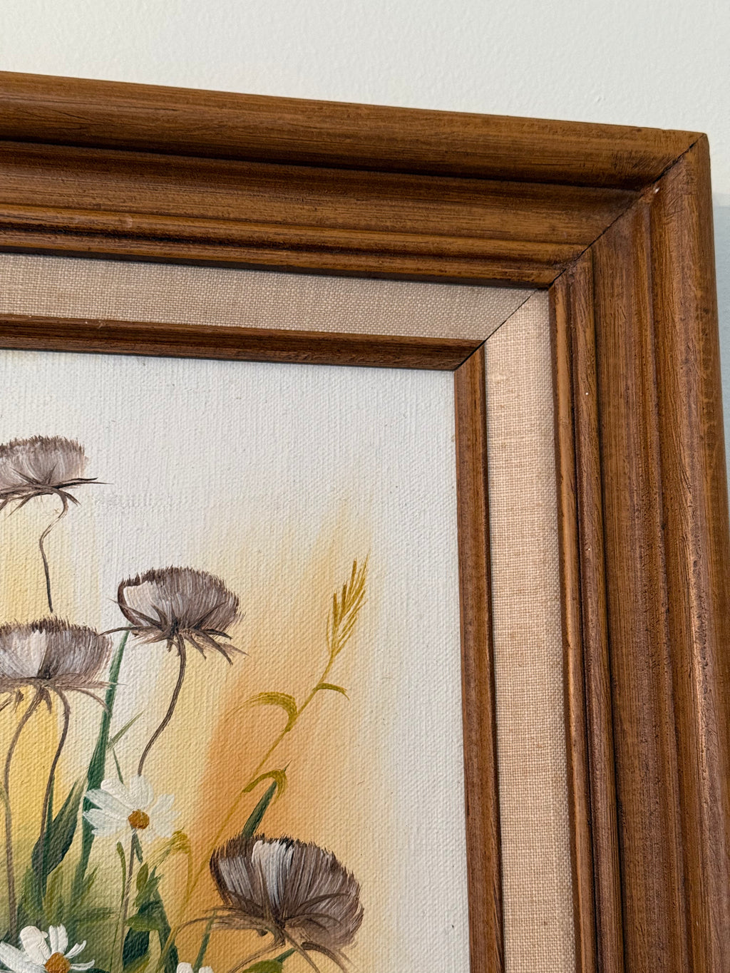 Signed Floral Painting