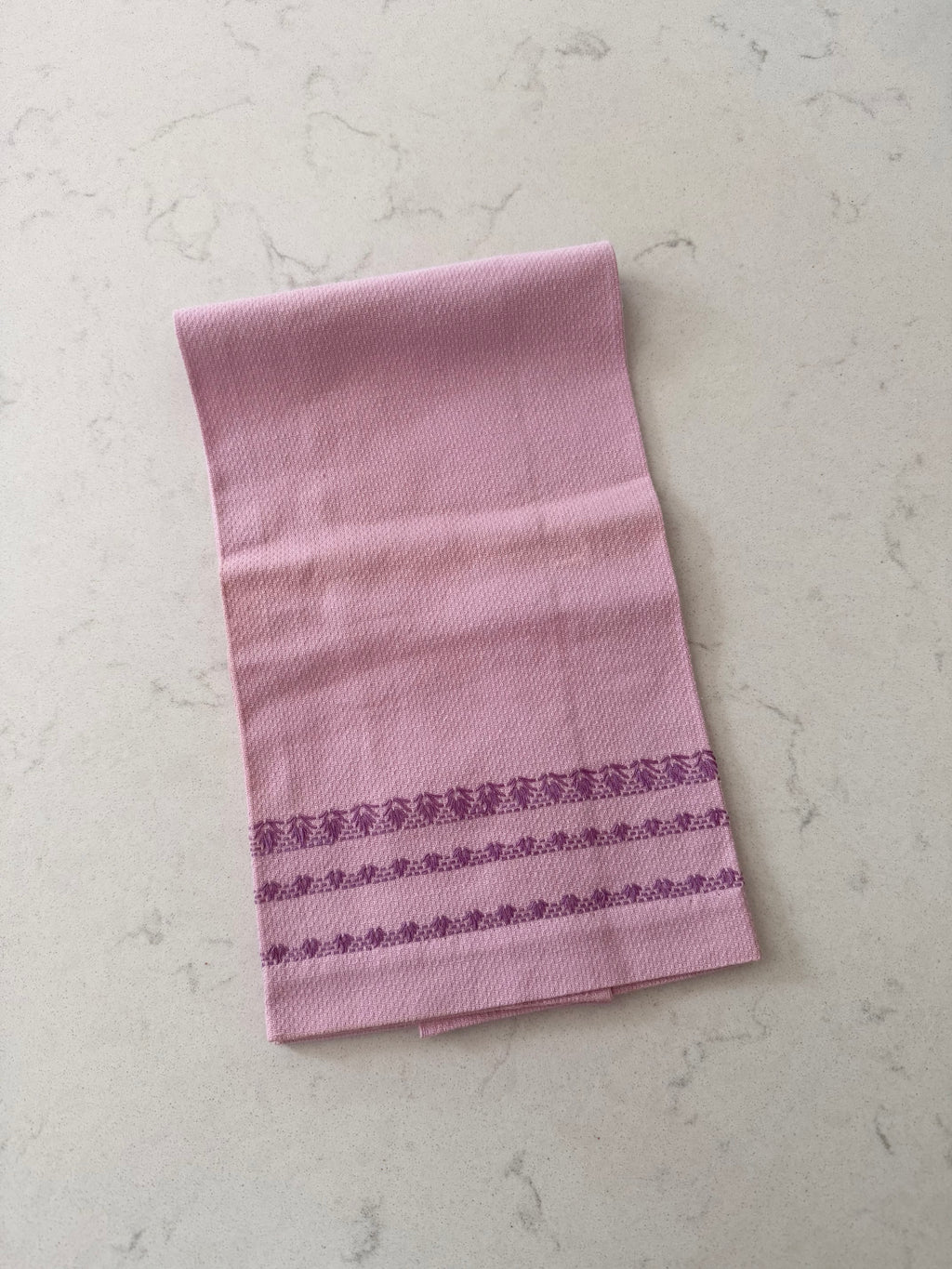 Vintage Purple Tea Towel