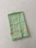Vintage Green Tea Towel