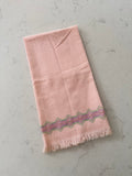 Vintage Light Pink Tea Towel
