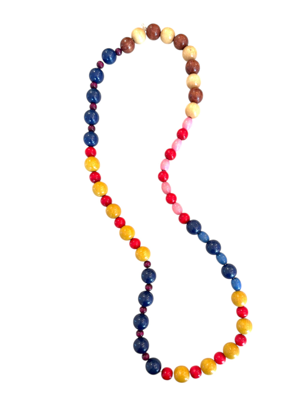 Multi Color Beaded Necklace