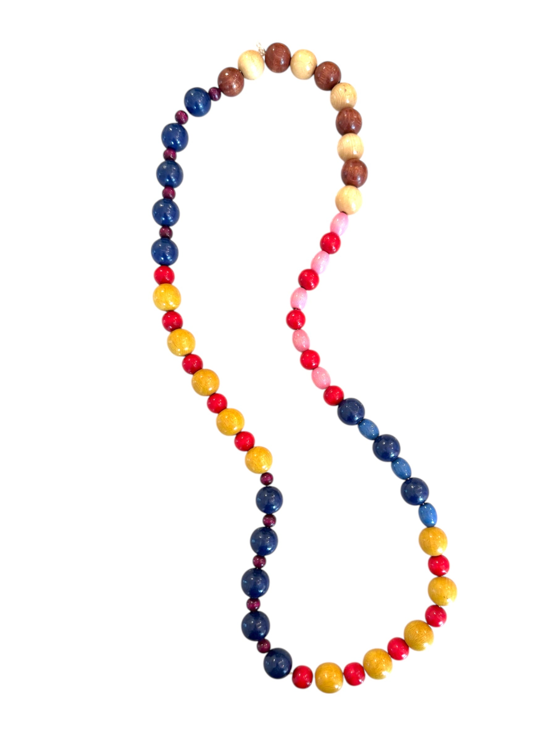 Multi Color Beaded Necklace