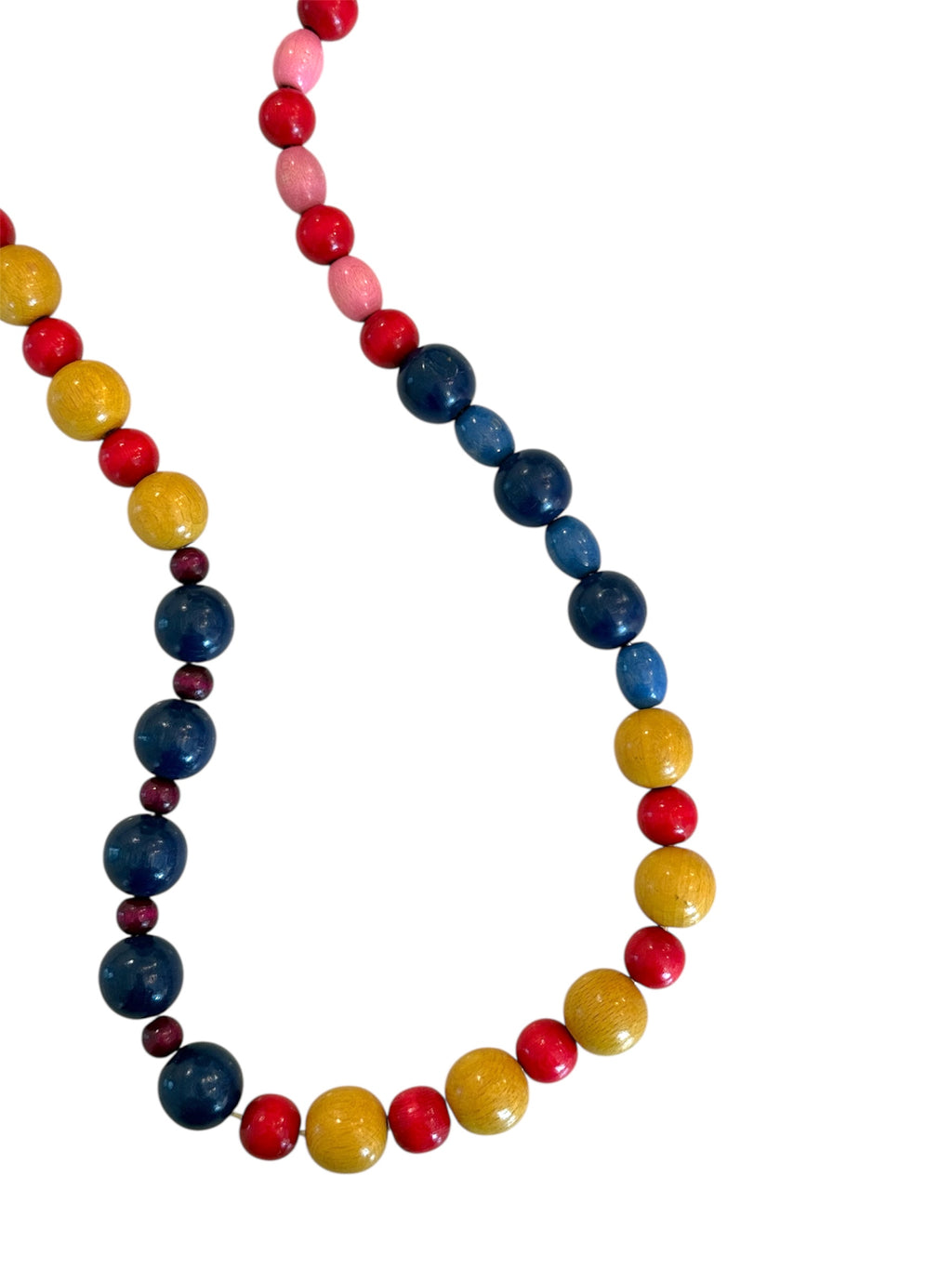Multi Color Beaded Necklace