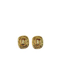 Geometric Gold Earrings