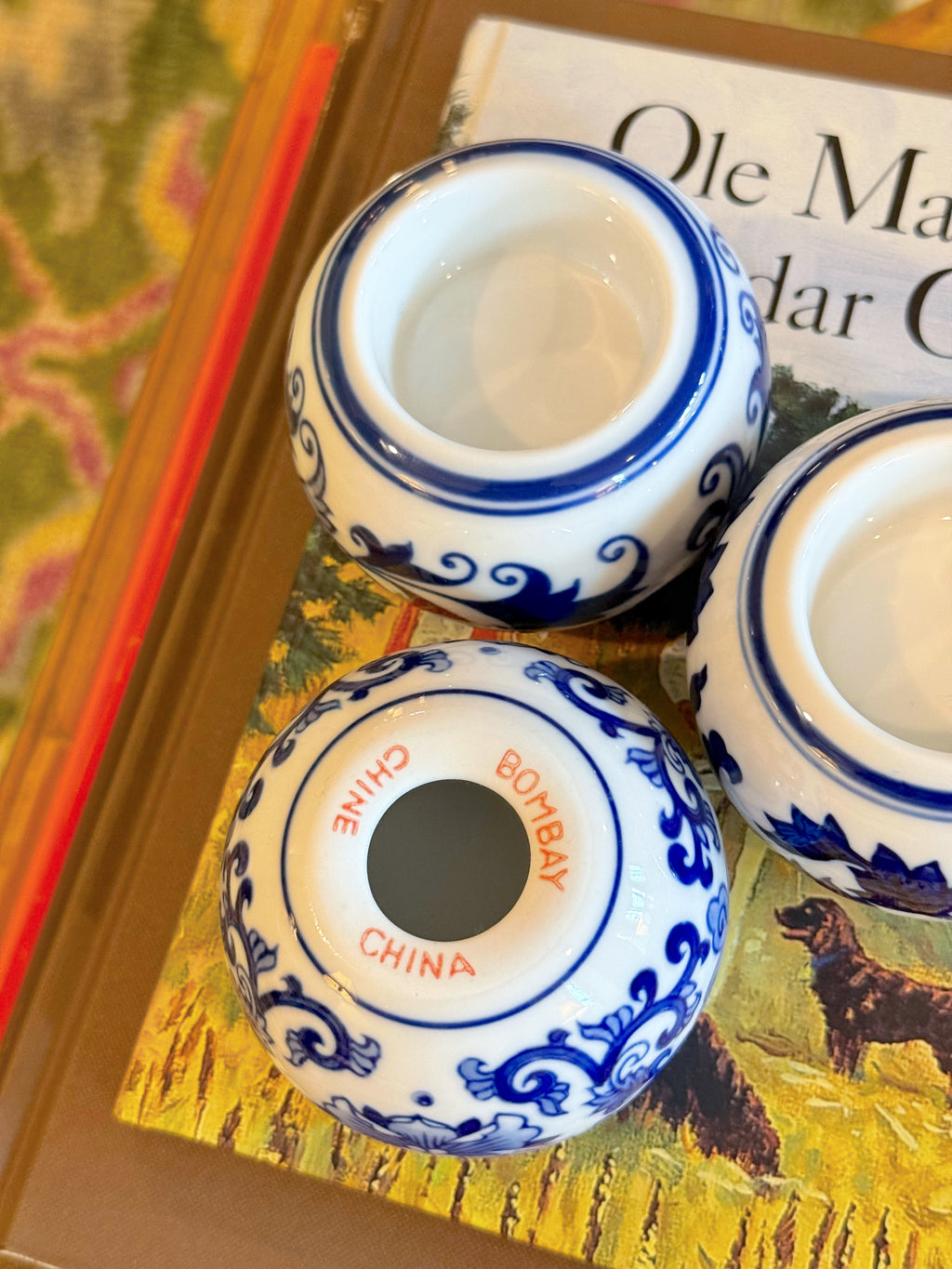 Bombay Tea Light Candle Holders - Set of 3