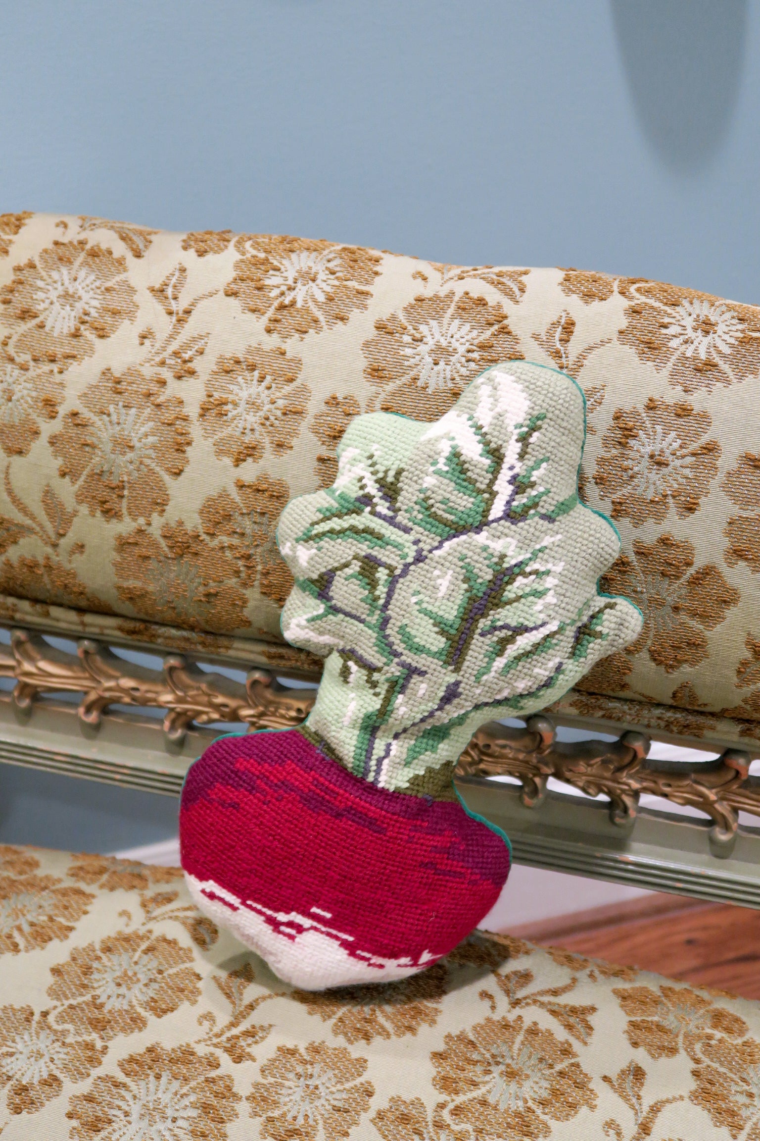 Gardener Needlepoint Pillows
