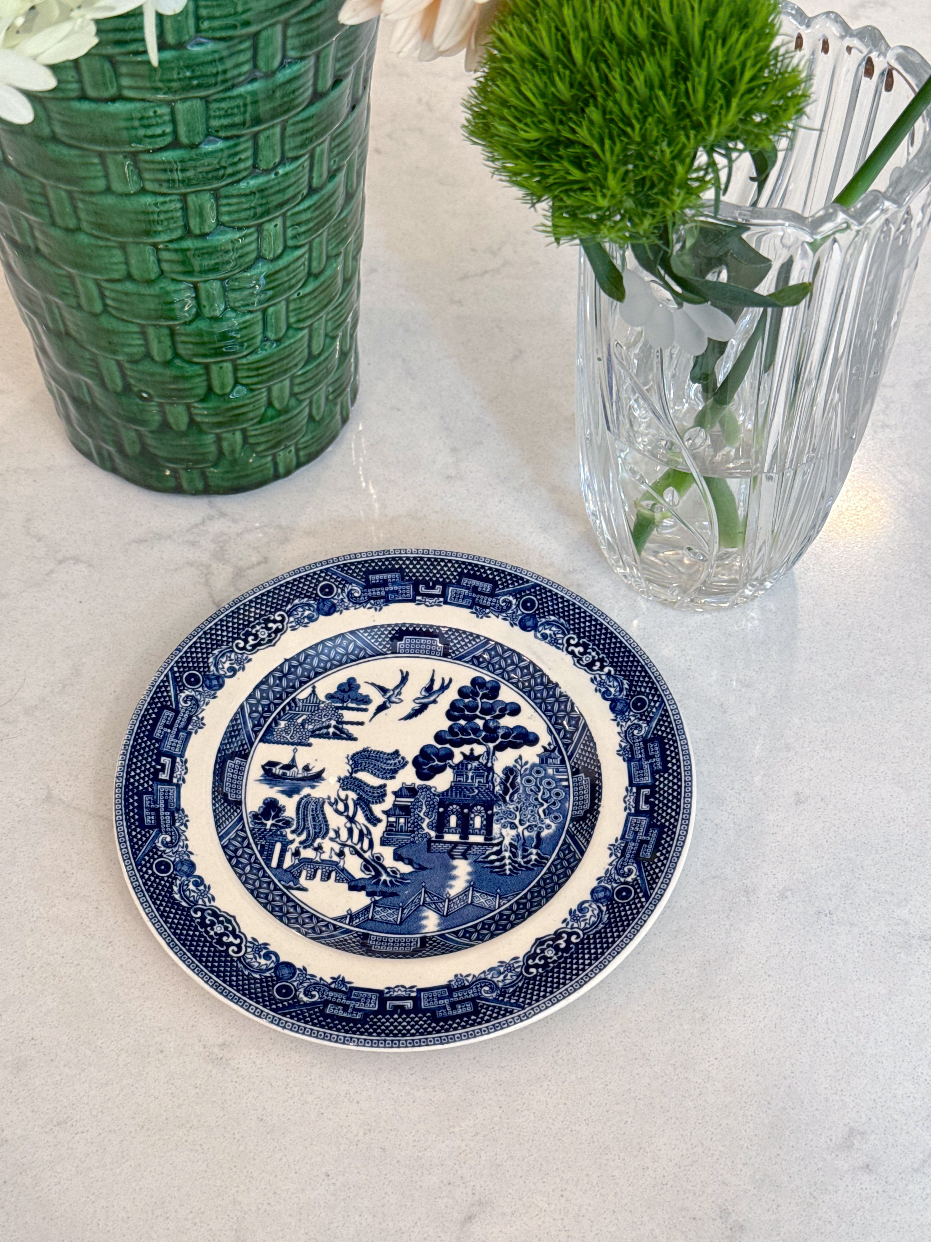 Blue Willow Plates