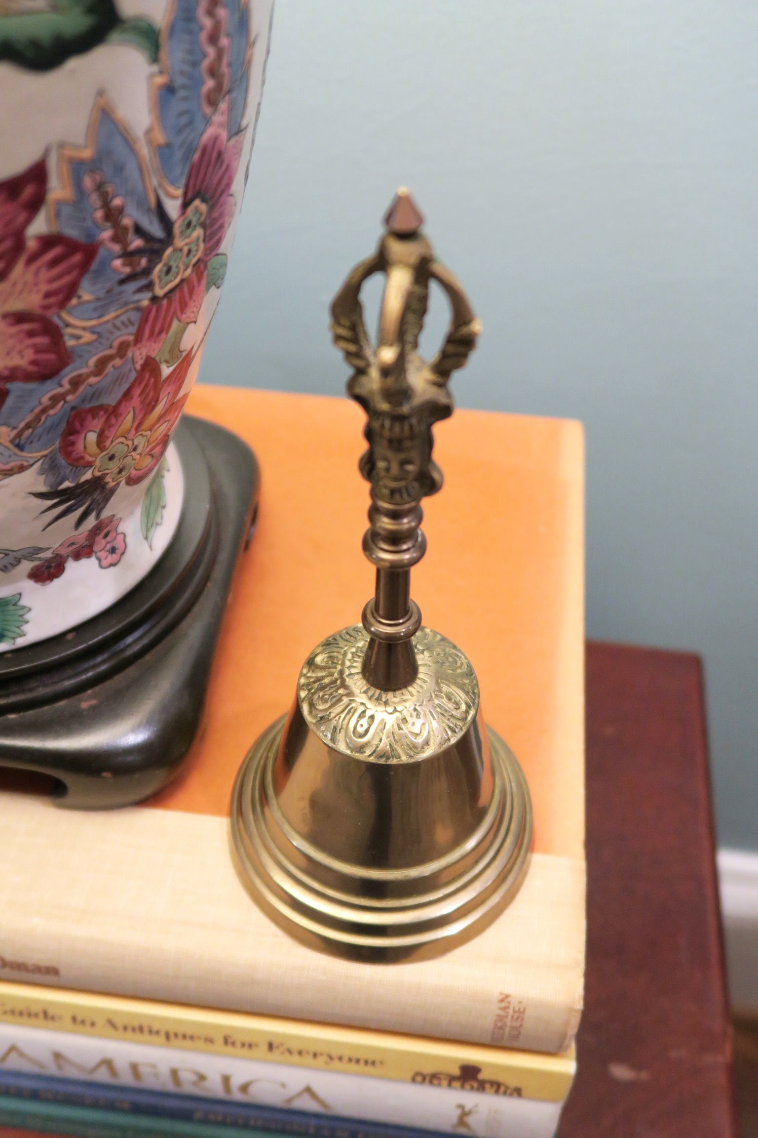 Vintage Mid Century Brass Bell