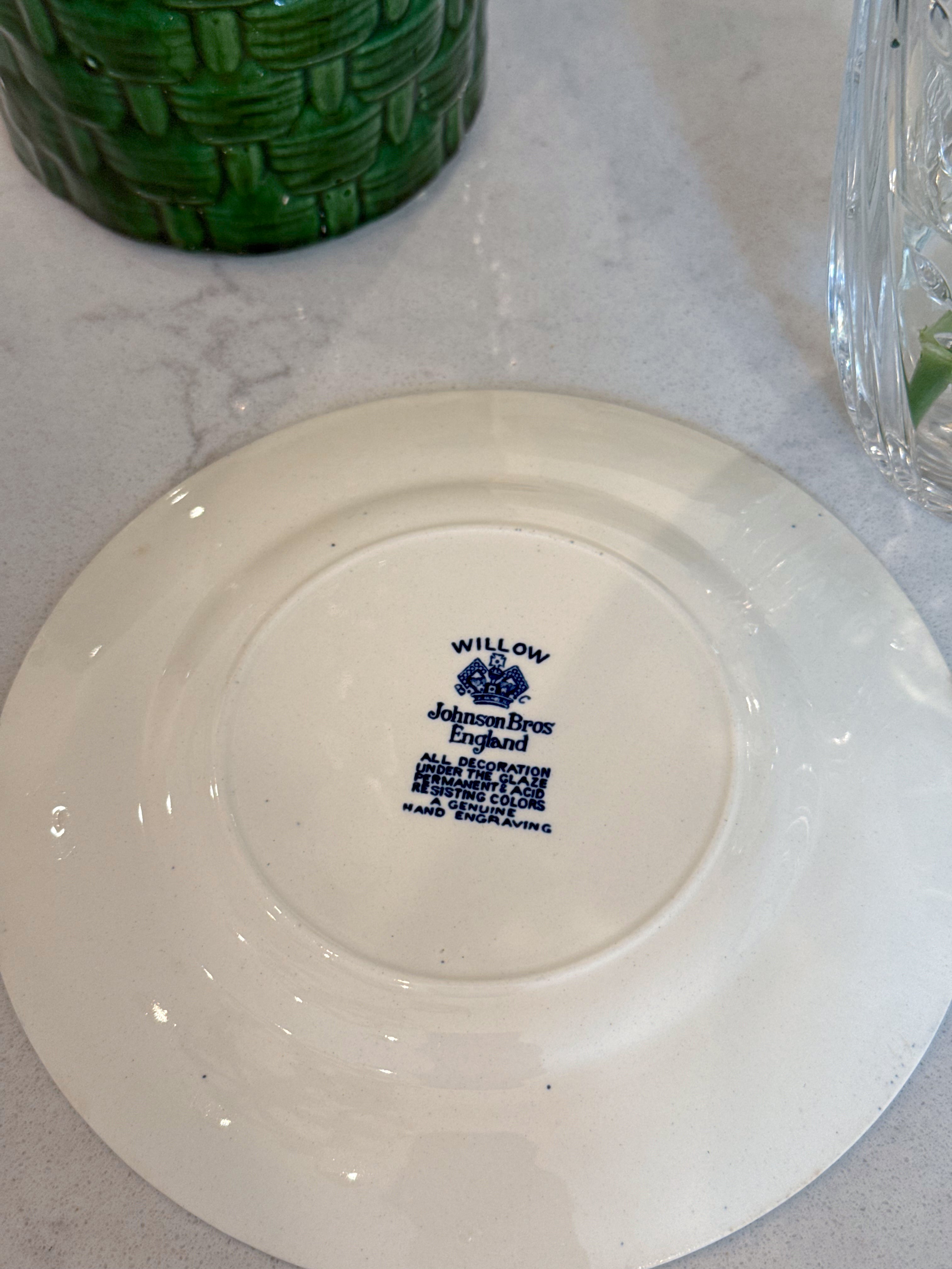 Blue Willow Plates
